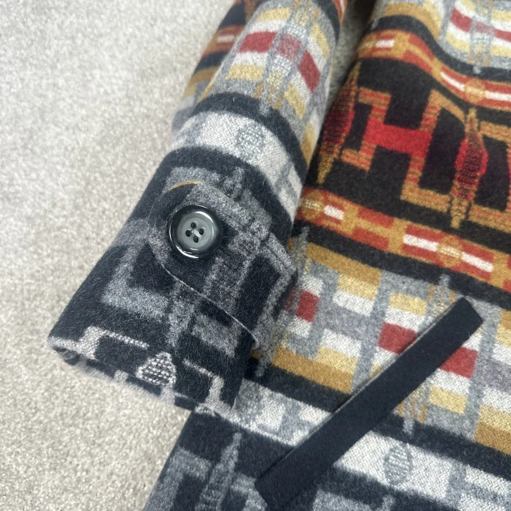 Pendleton Women's Aztec Southwestern Design 100% Wool Jacket‎ Size Large - Picture 4 of 13